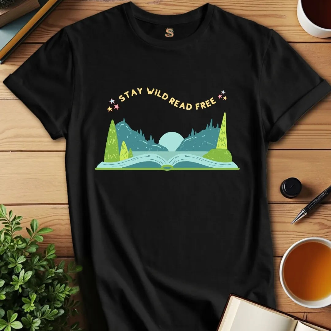 Stay Wild Read Free V2 T-Shirt