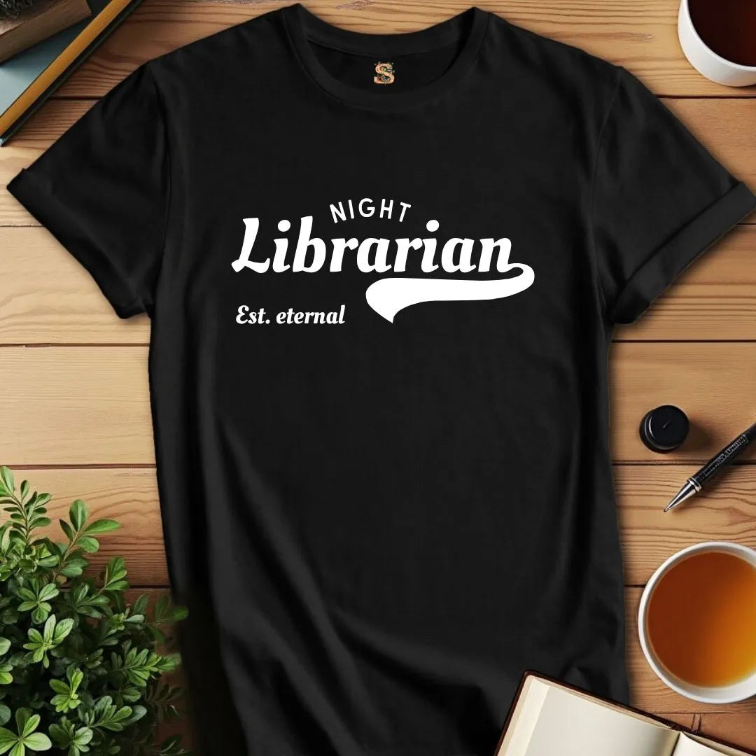 Night Librarian T-Shirt