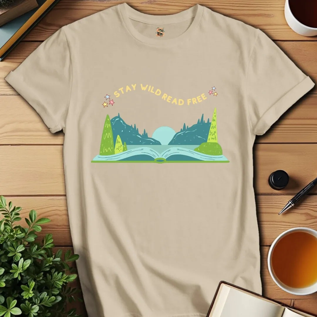 Stay Wild Read Free V2 T-Shirt