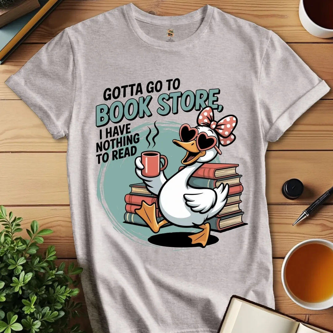 Nothing to Read v4 T-Shirt