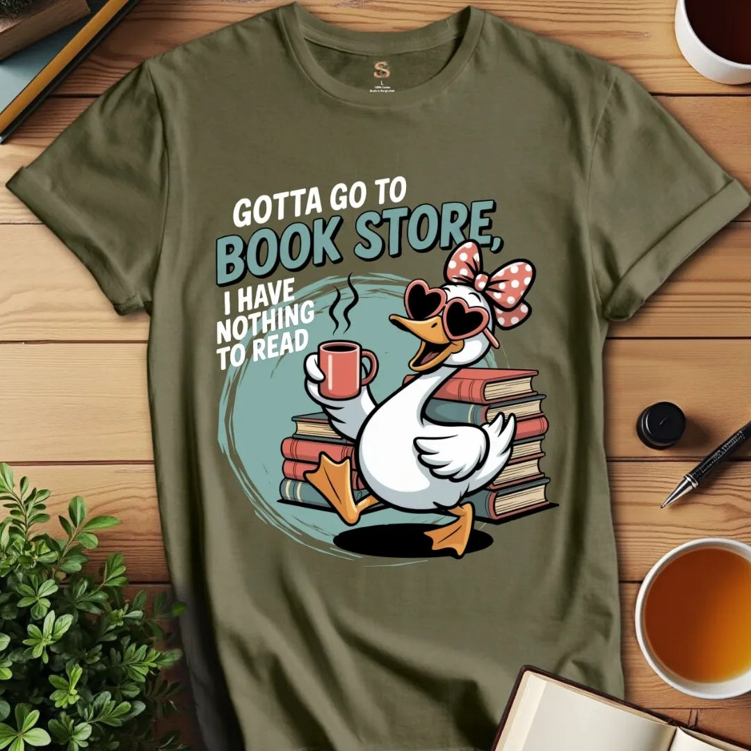 Nothing to Read v4 T-Shirt