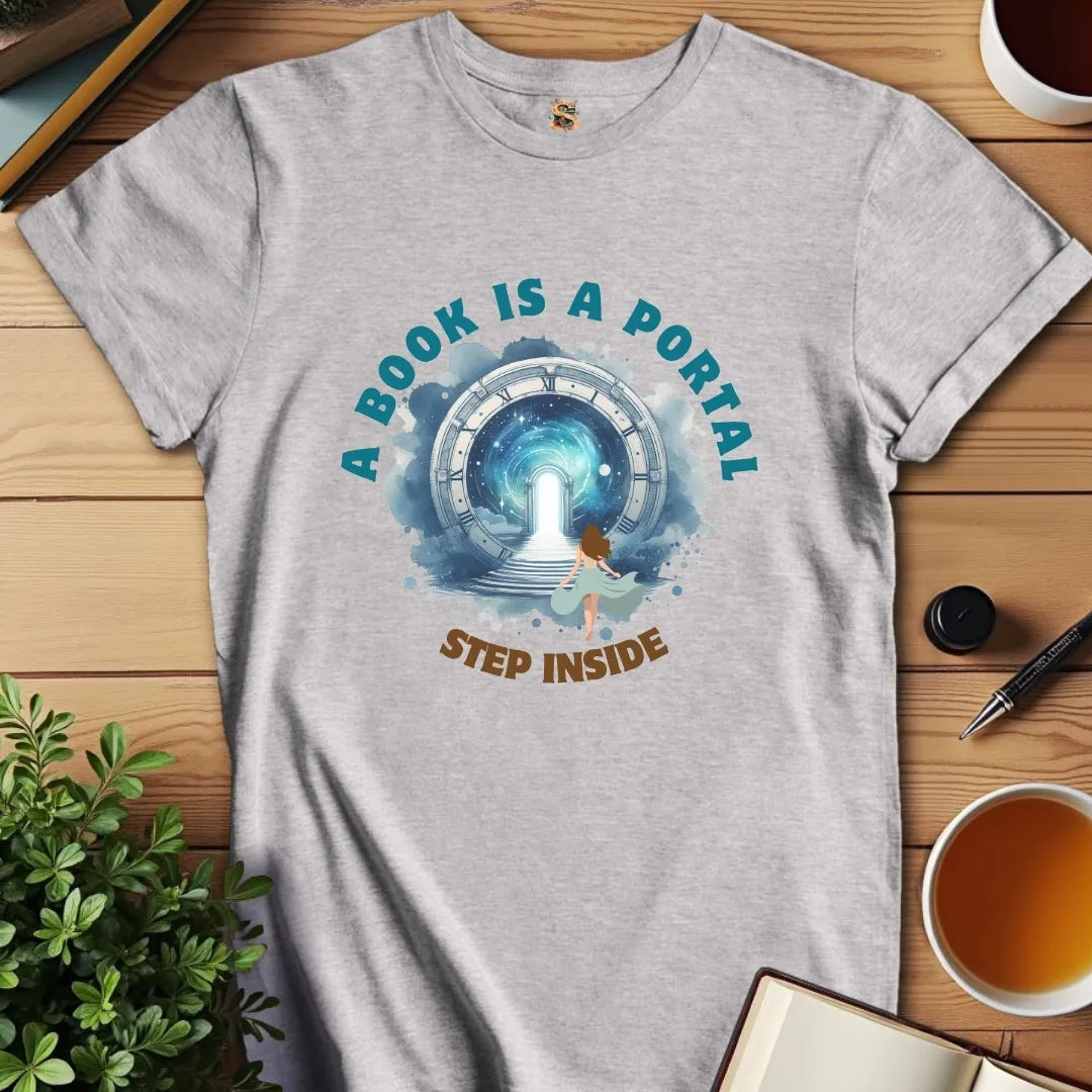 Books are Portals V2 T-Shirt