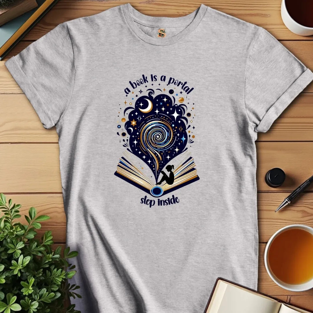 Books are Portals V3 T-Shirt