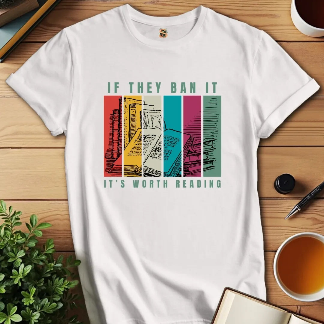 It's Worth Reading V2 T-Shirt