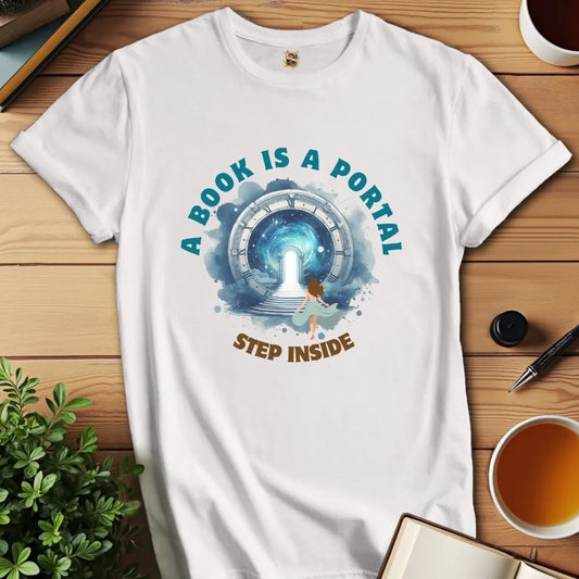 Books are Portals V2 T-Shirt