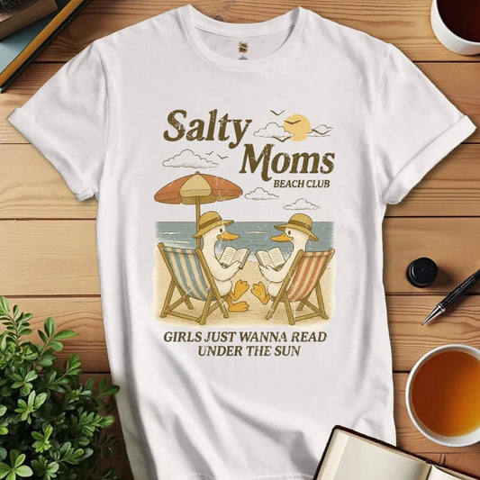 Salty Moms Beach Club T-Shirt