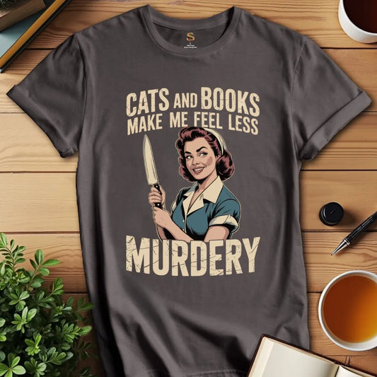 Less Murdery v4 T-Shirt