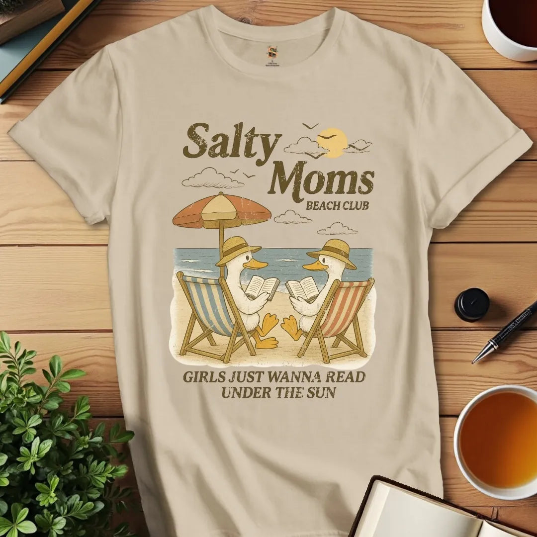 Salty Moms Beach Club T-Shirt