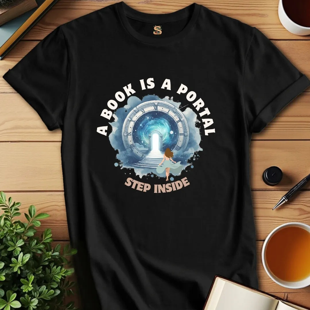 Books are Portals V2 T-Shirt