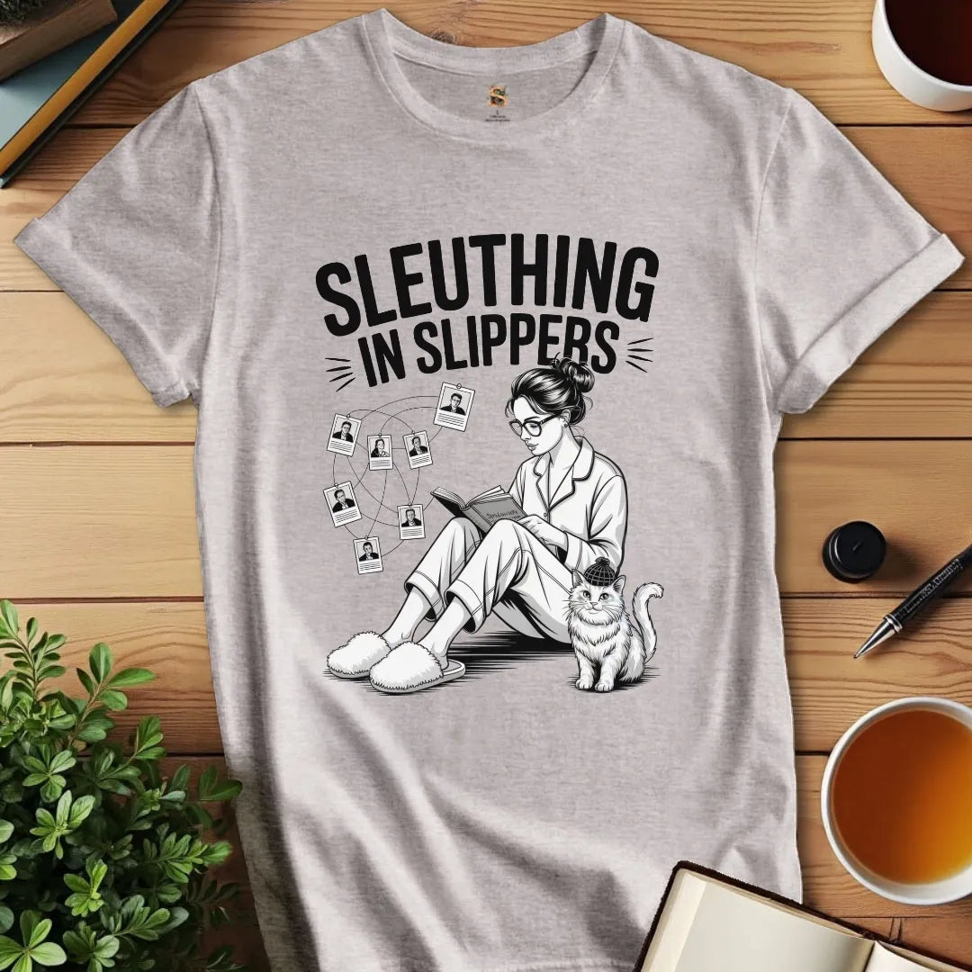 Sleuthing in Slippers v2 T-Shirt