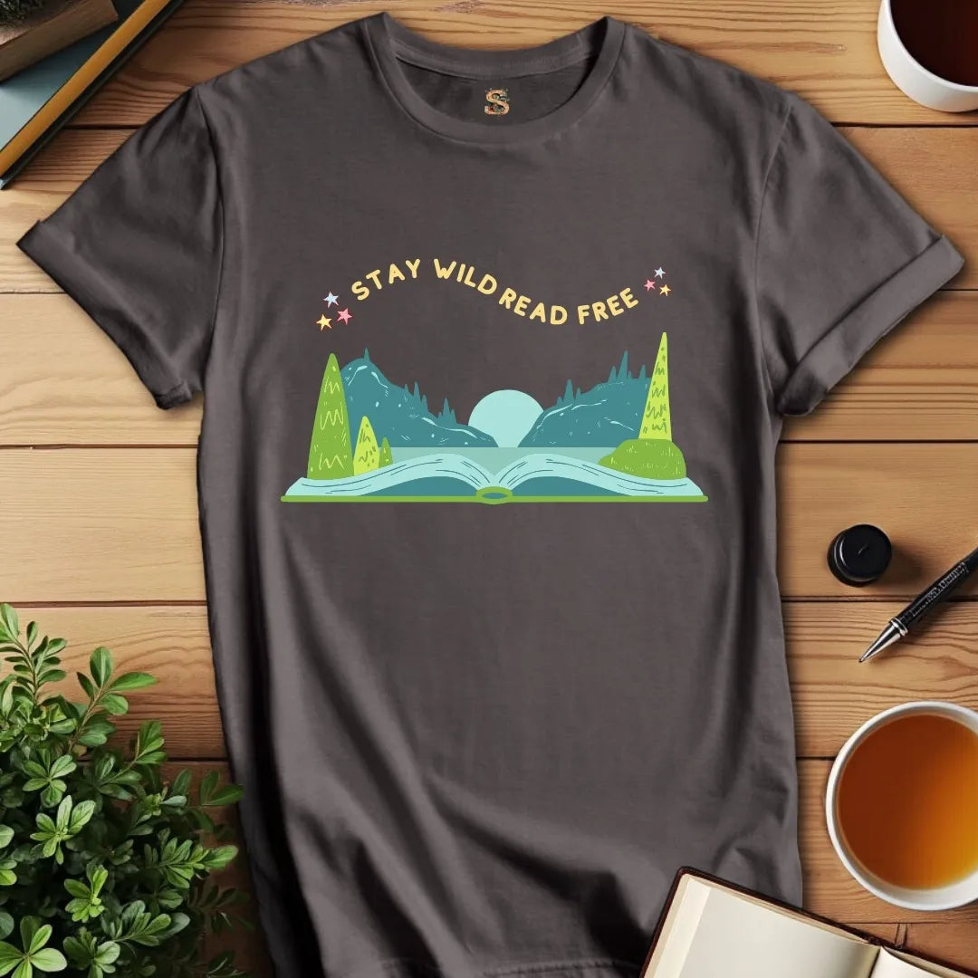 Stay Wild Read Free V2 T-Shirt