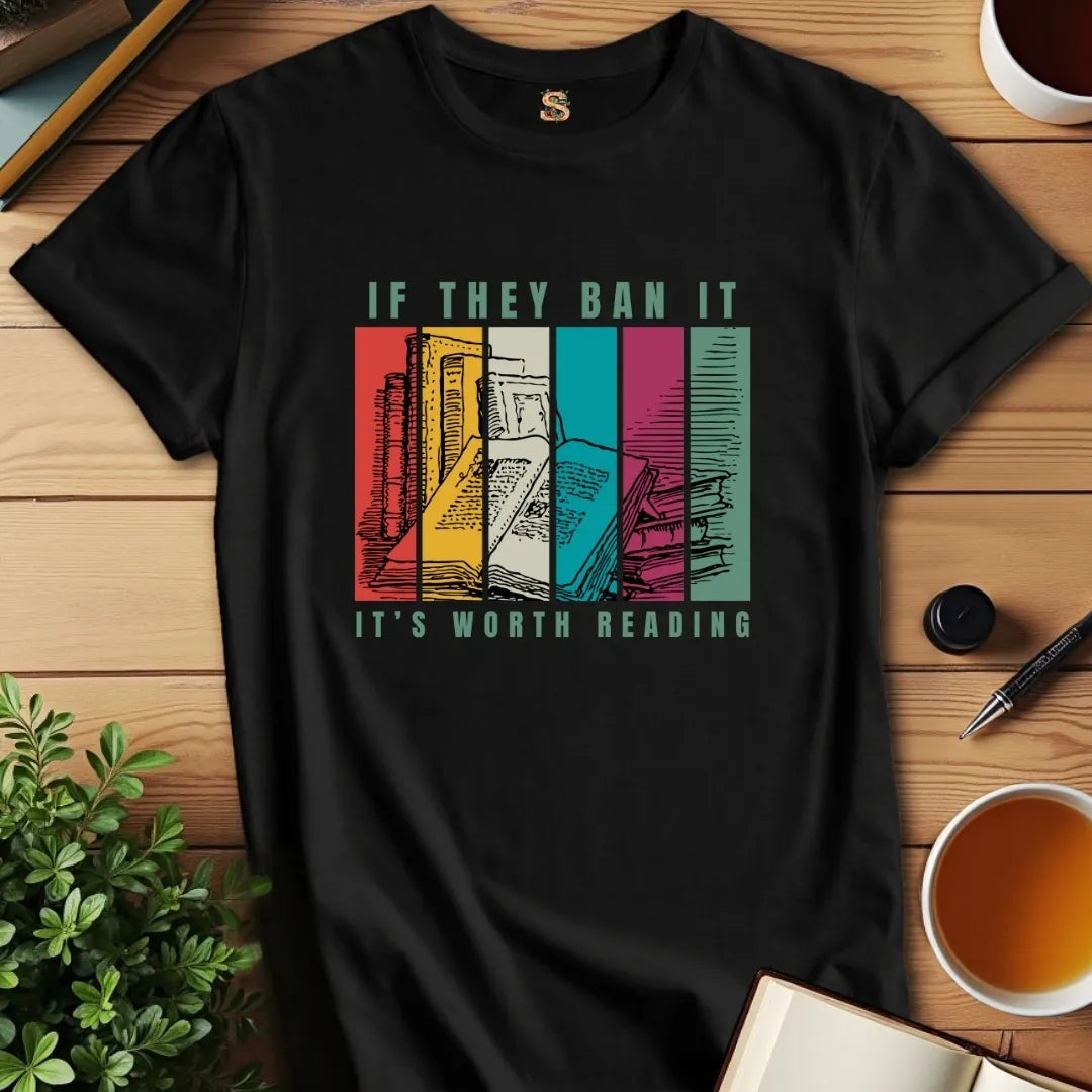 It's Worth Reading V2 T-Shirt
