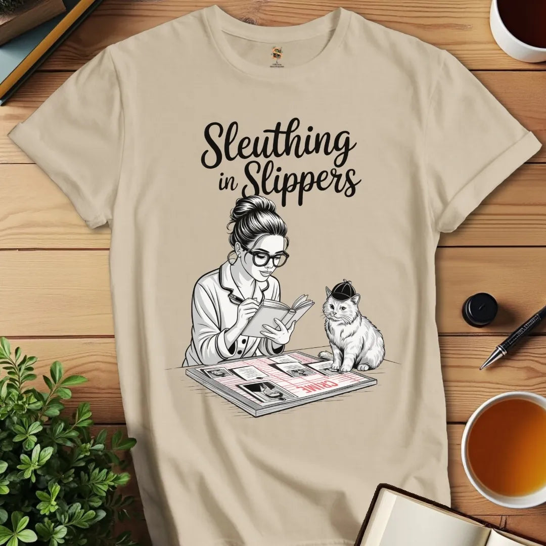 Sleuthing in Slippers T-Shirt