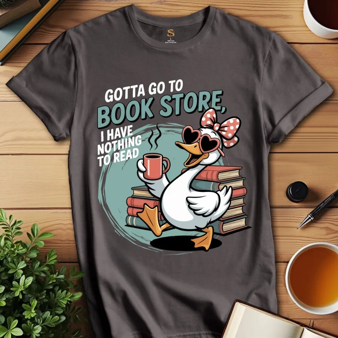 Nothing to Read v4 T-Shirt
