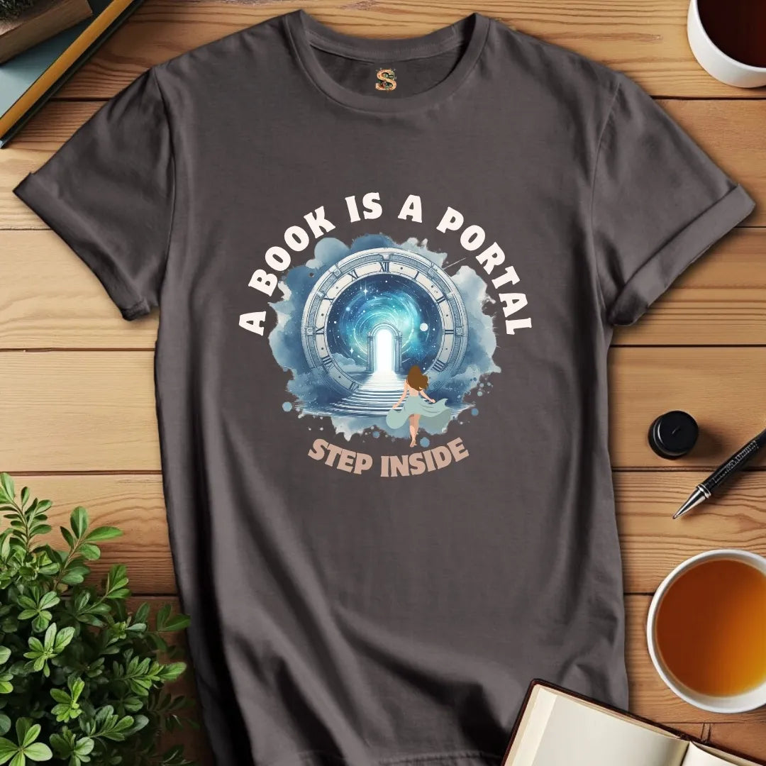 Books are Portals V2 T-Shirt