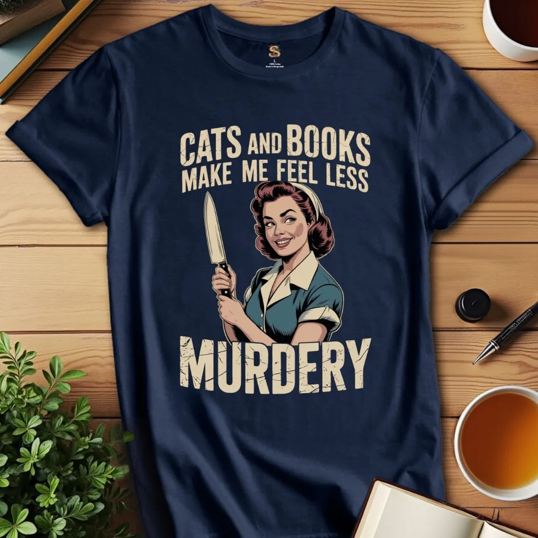 Less Murdery v4 T-Shirt