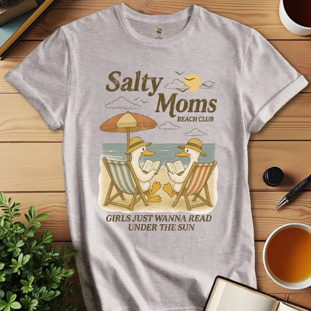 Salty Moms Beach Club T-Shirt