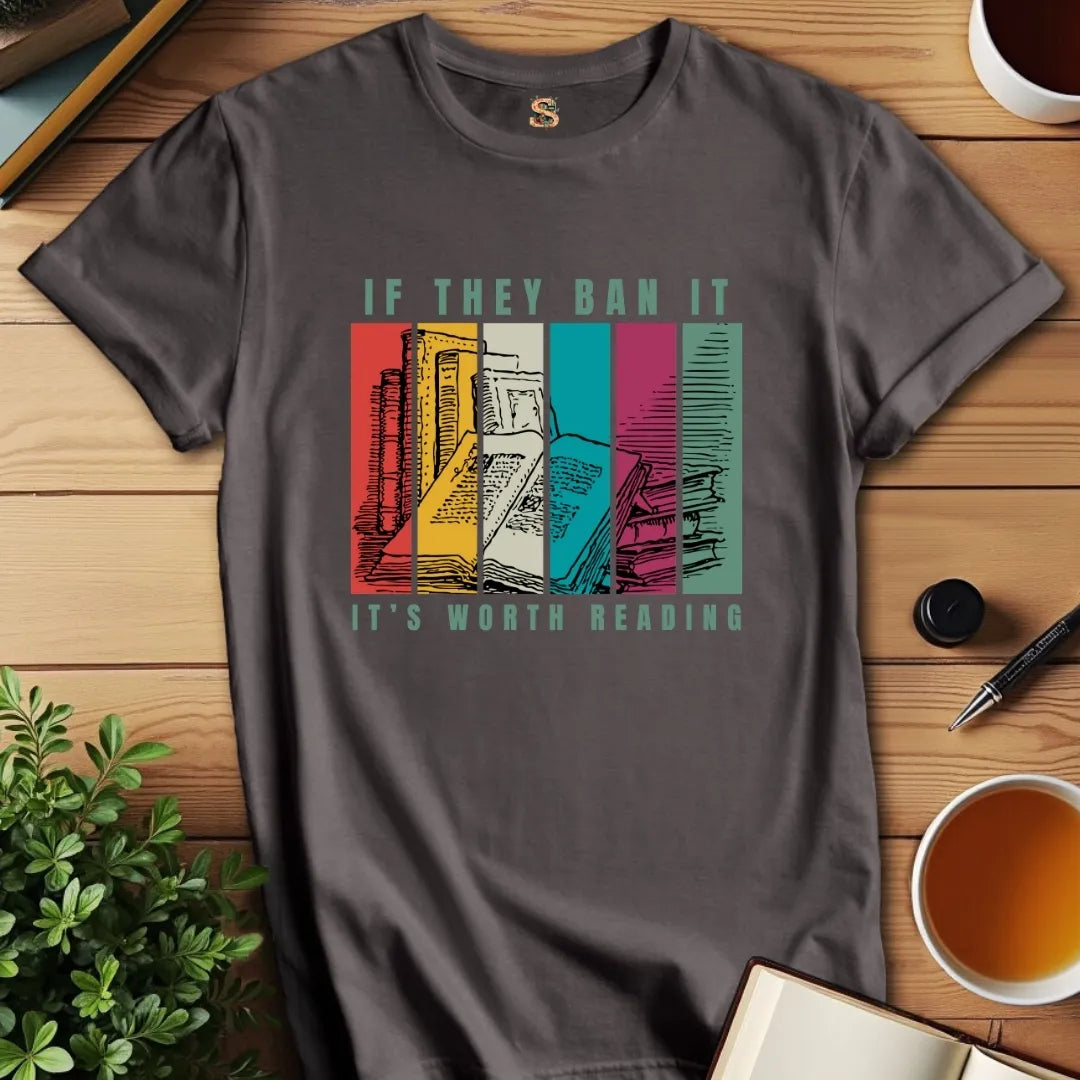 It's Worth Reading V2 T-Shirt