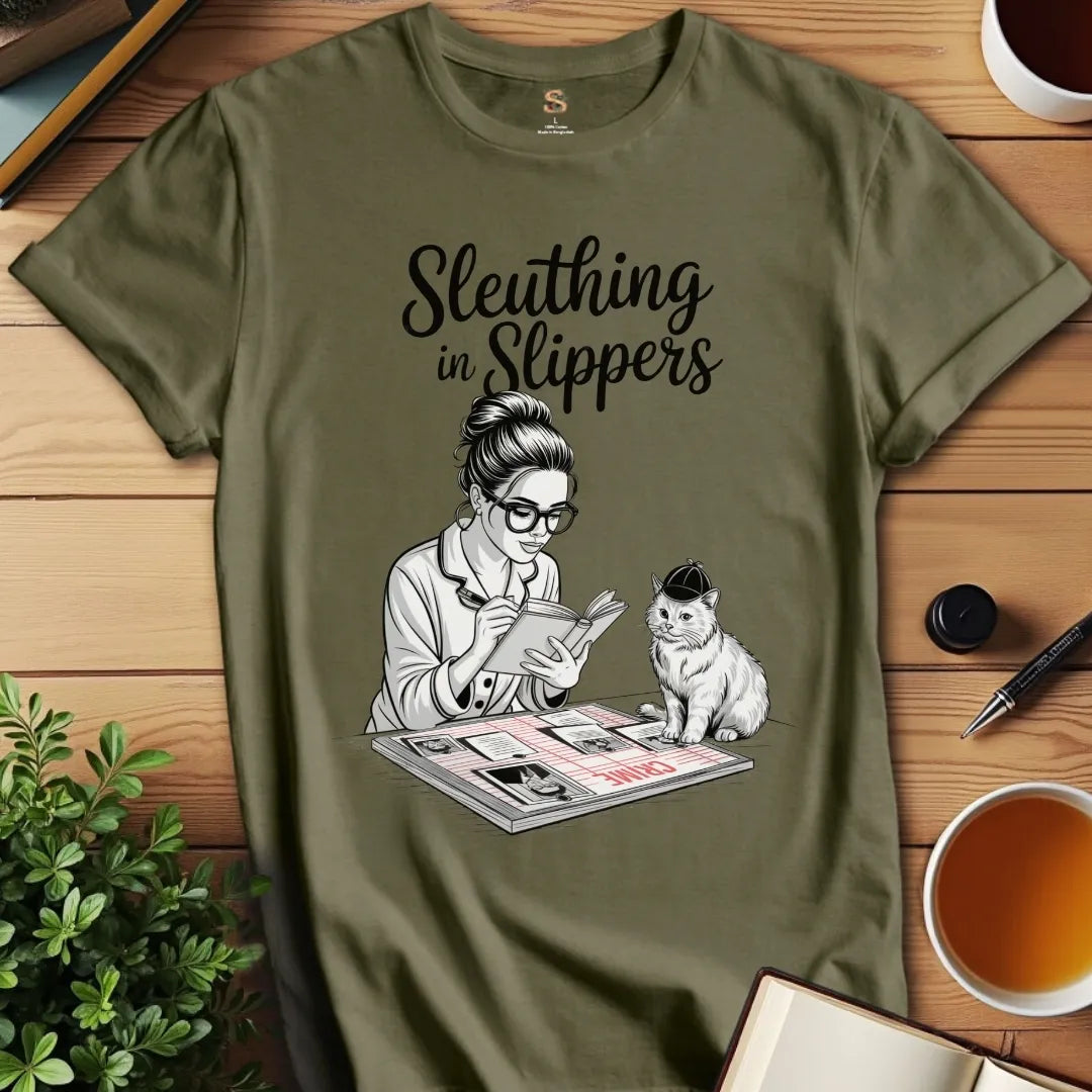 Sleuthing in Slippers T-Shirt