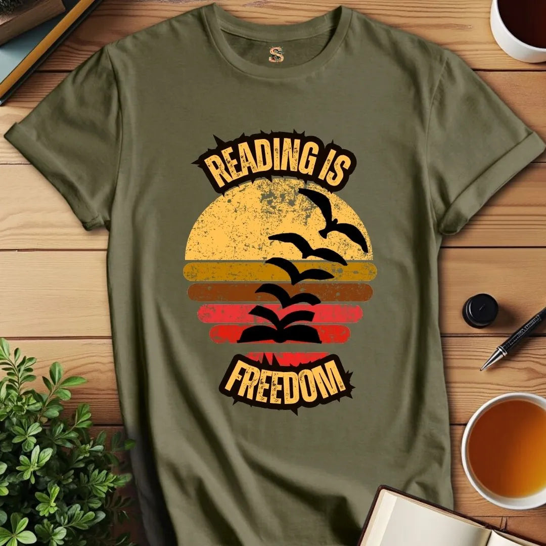 Reading is Freedom V2 T-Shirt