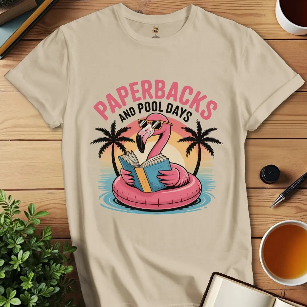 Paperback Flamingo T-Shirt