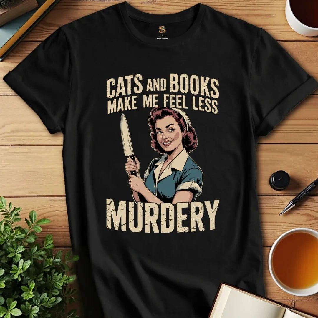 Less Murdery v4 T-Shirt