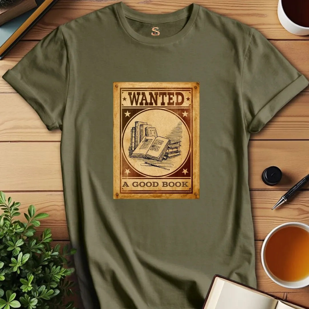 Wanted: Page Turner T-Shirt