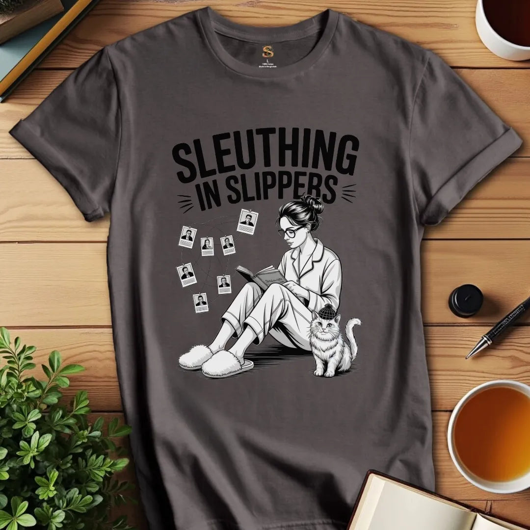 Sleuthing in Slippers v2 T-Shirt