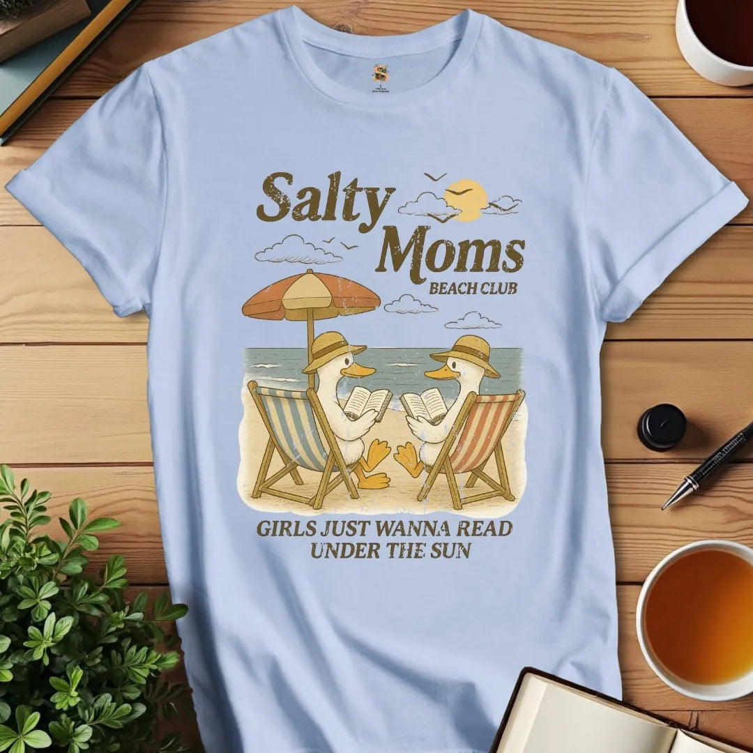 Salty Moms Beach Club T-Shirt