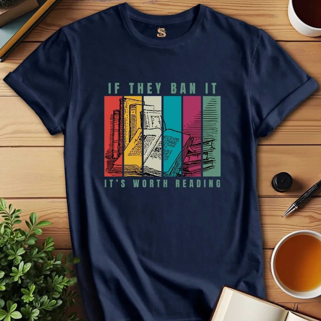 It's Worth Reading V2 T-Shirt