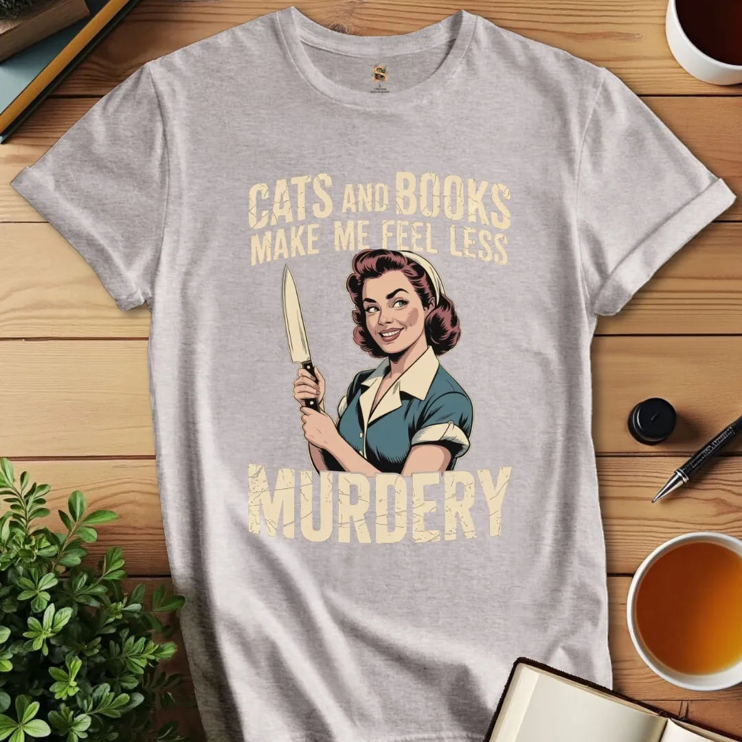 Less Murdery v4 T-Shirt