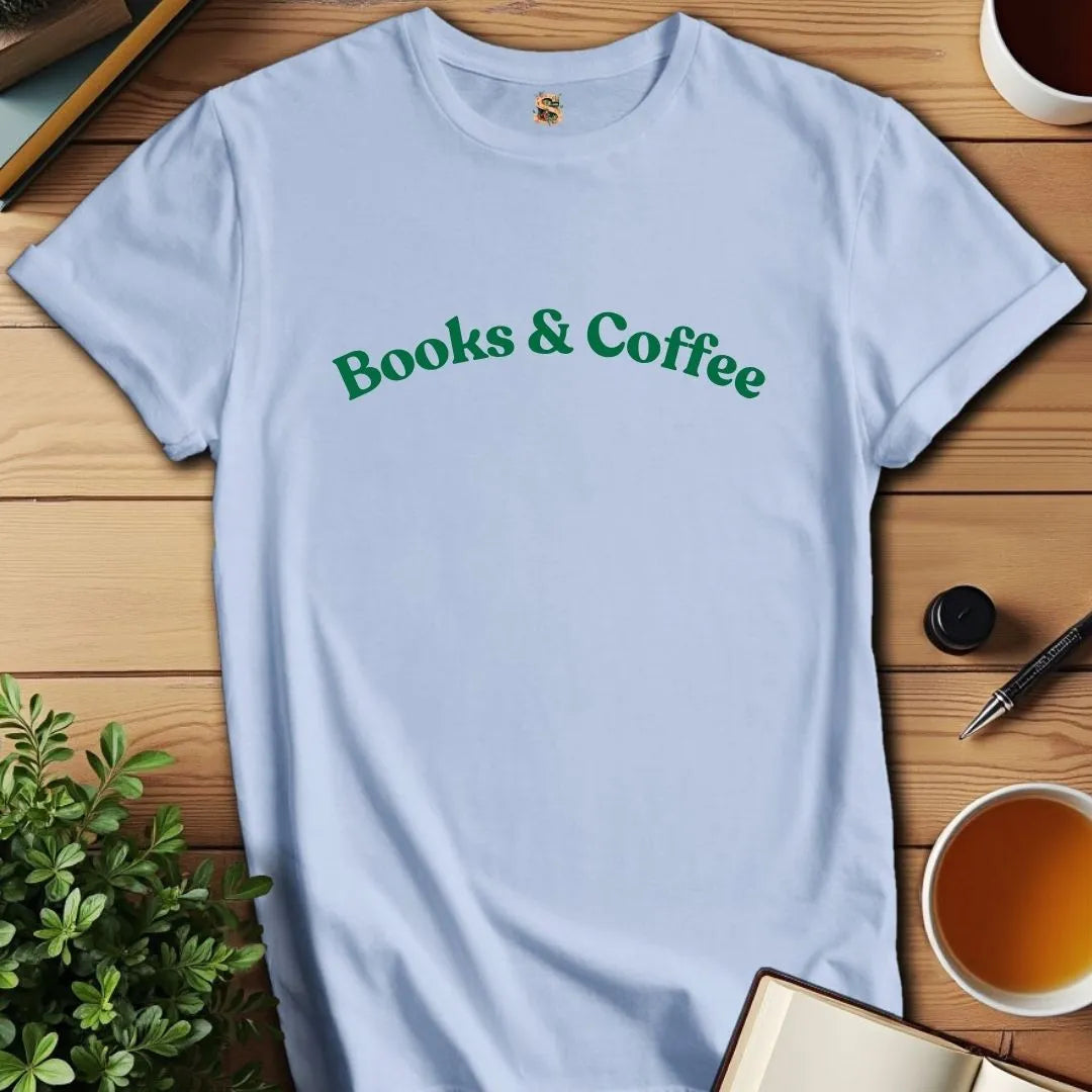 Books & Coffee T-Shirt