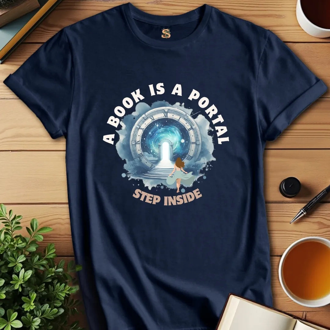 Books are Portals V2 T-Shirt