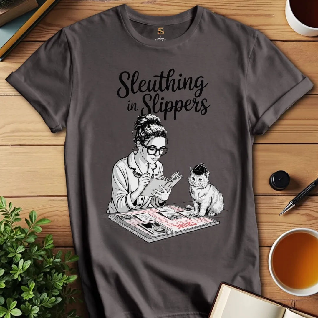 Sleuthing in Slippers T-Shirt