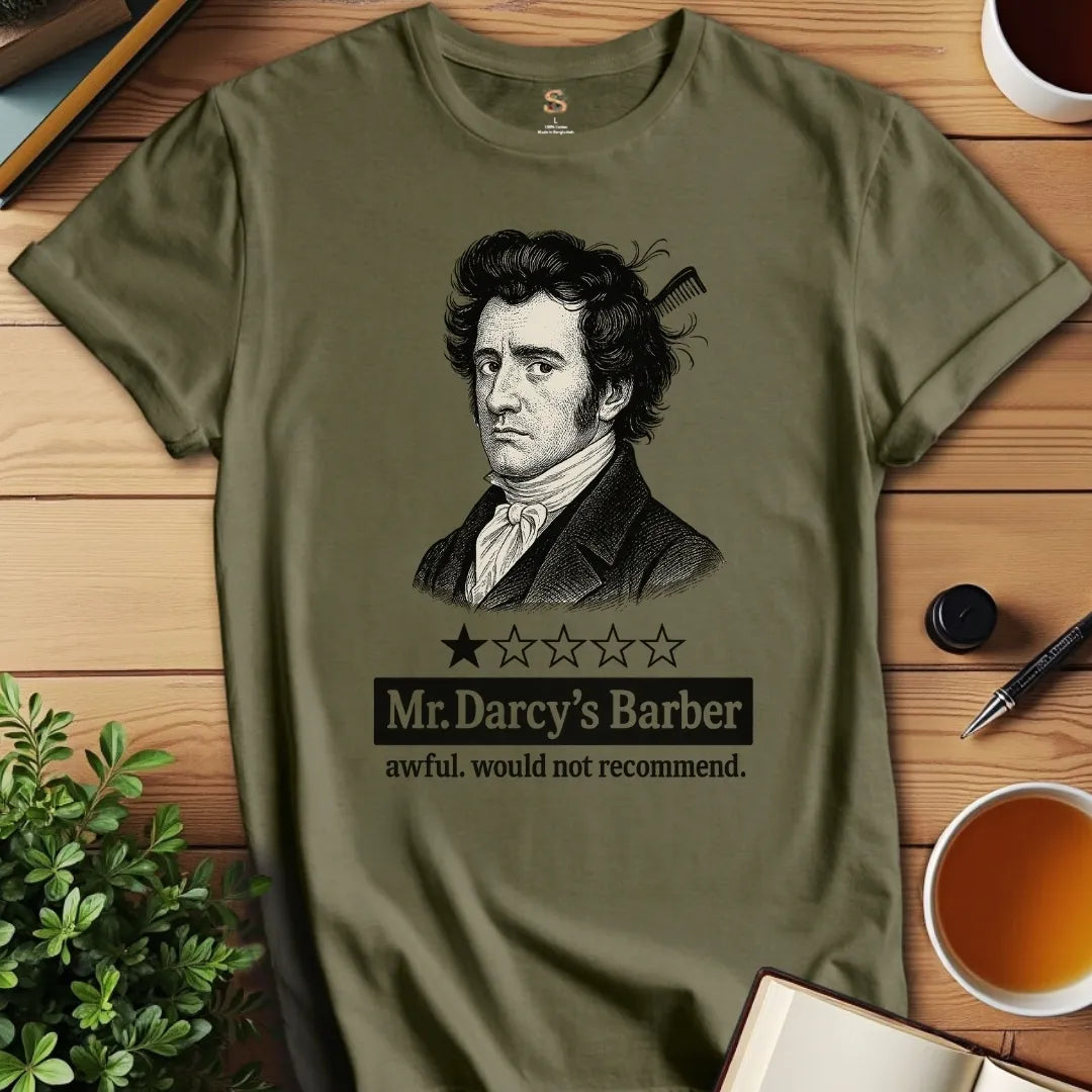 Mr. Darcy's Barber T-Shirt