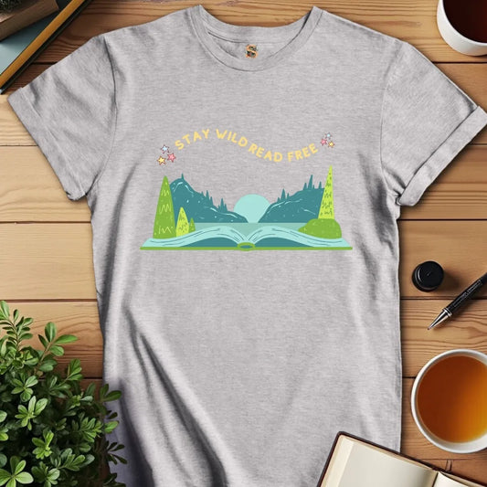 Stay Wild Read Free V2 T-Shirt
