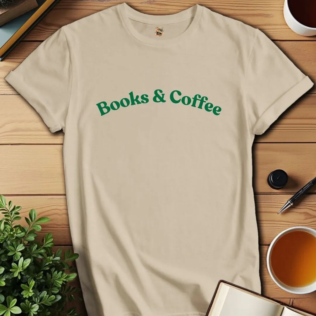 Books & Coffee T-Shirt