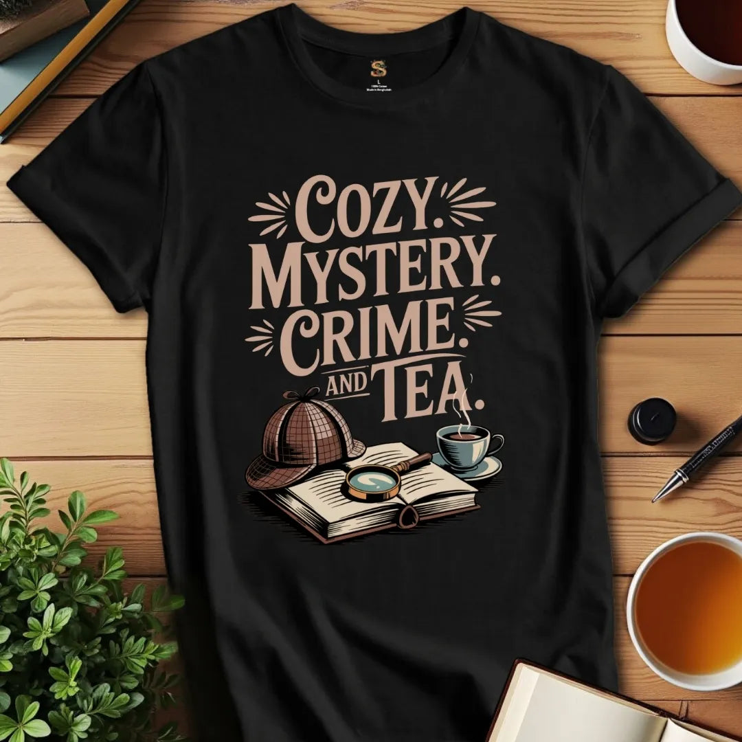 Cozy Mystery and Tea T-Shirt