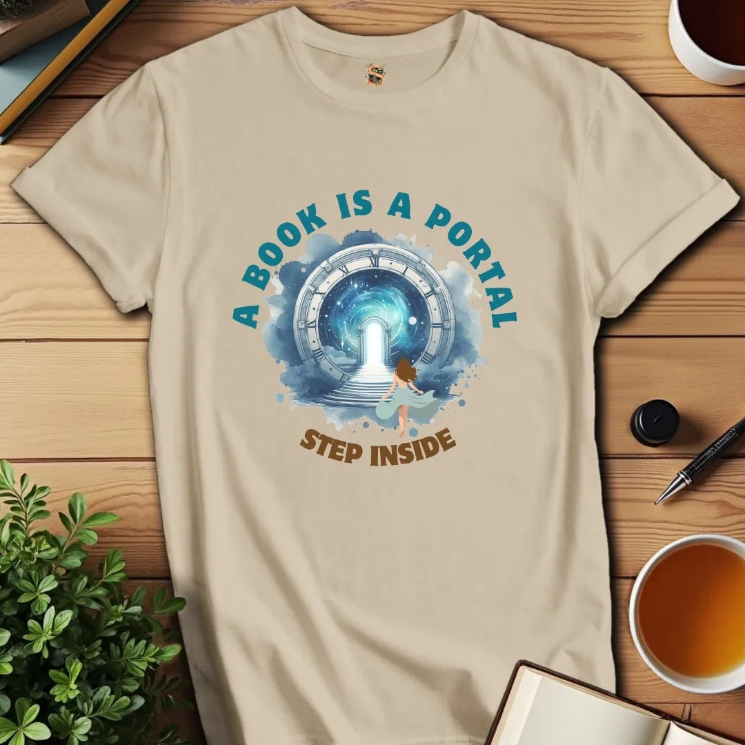 Books are Portals V2 T-Shirt
