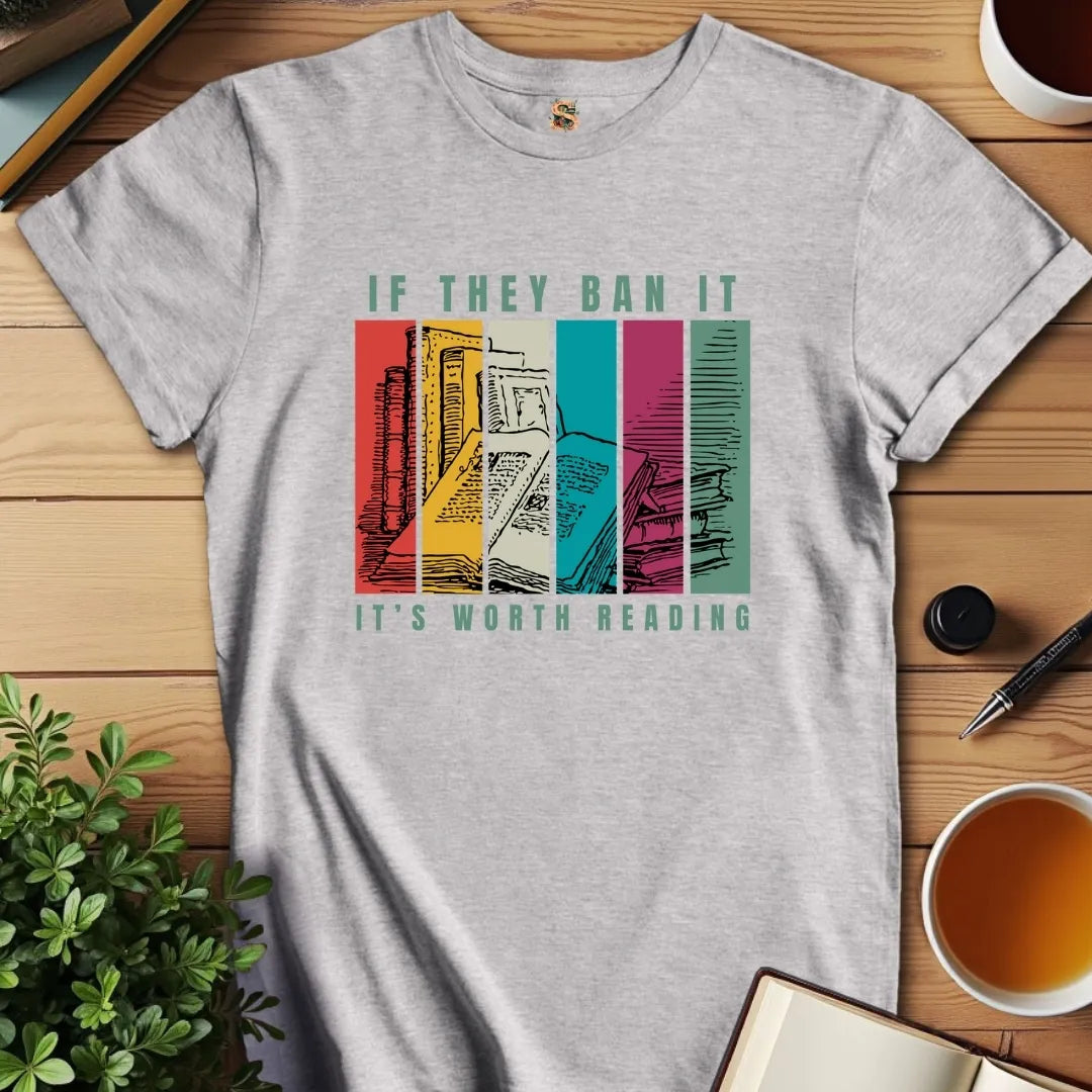 It's Worth Reading V2 T-Shirt