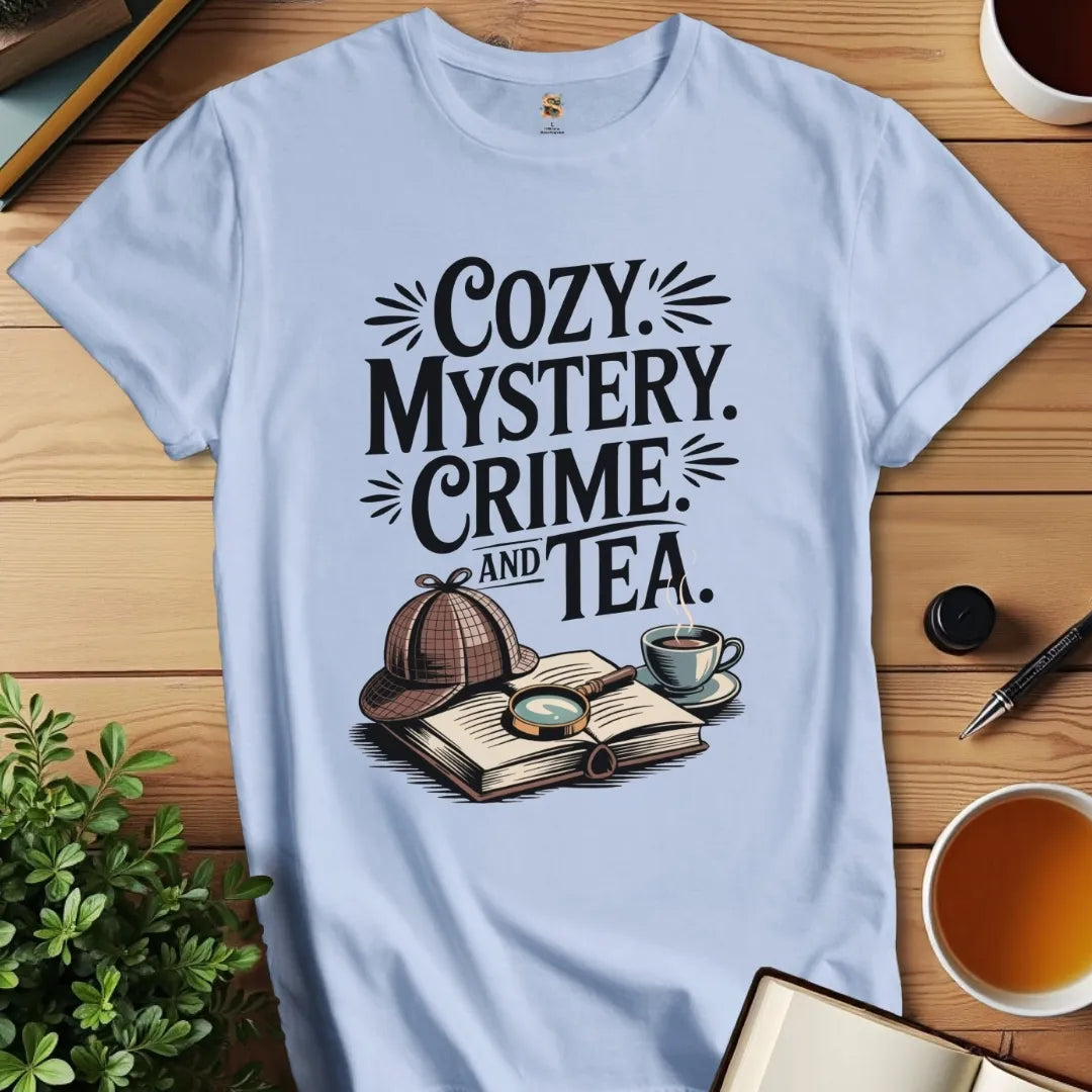 Cozy Mystery and Tea T-Shirt
