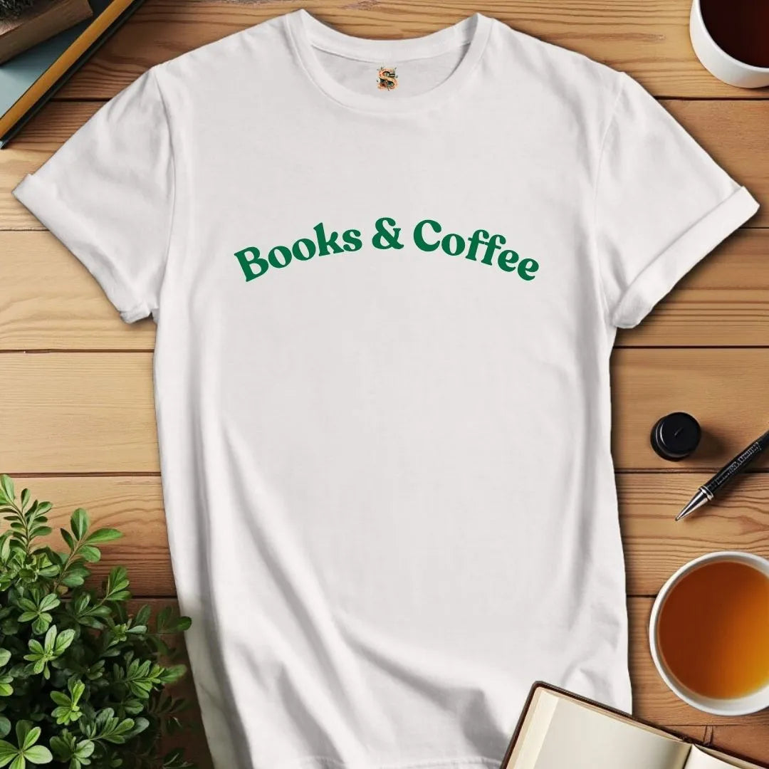 Books & Coffee T-Shirt