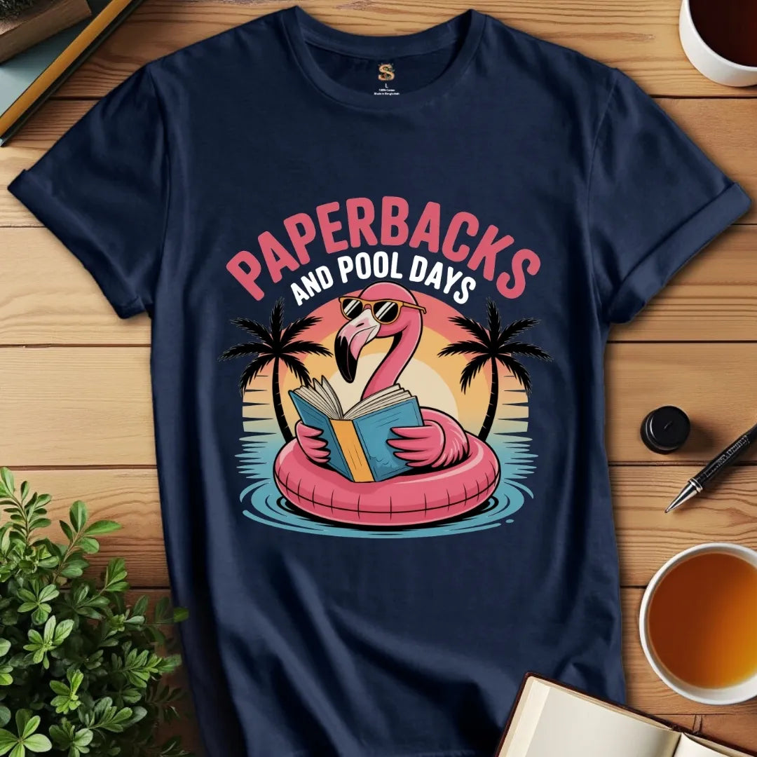 Paperback Flamingo T-Shirt