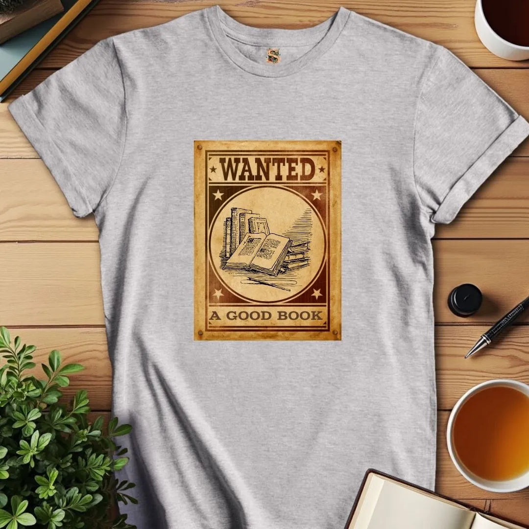 Wanted: Page Turner T-Shirt
