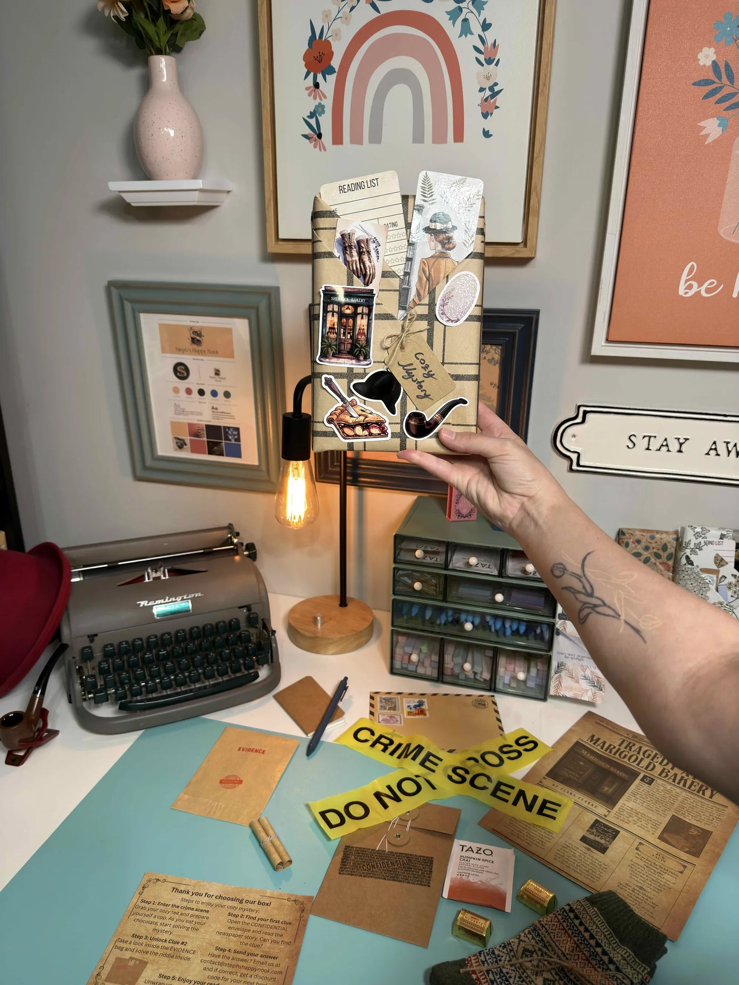Cozy Mystery Blind Date With a Book Box 🕵️‍♀️