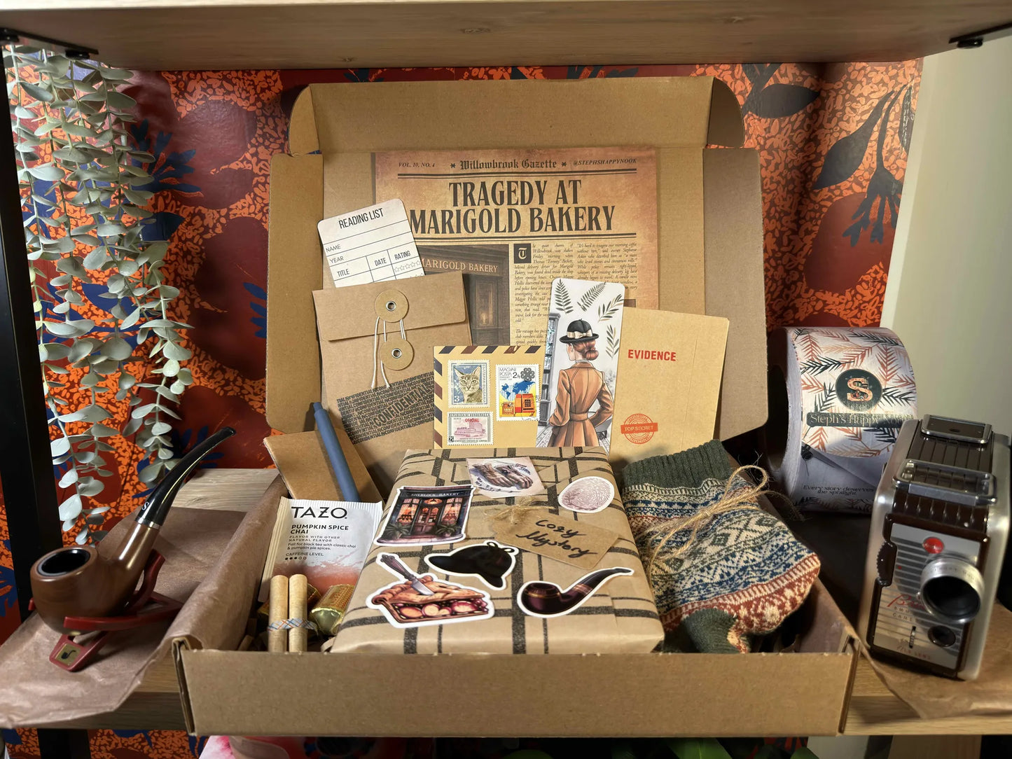 Cozy Mystery Blind Date With a Book Box 🕵️‍♀️
